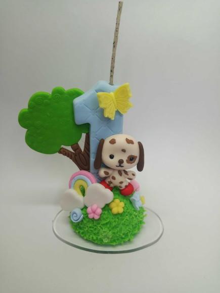 Velinha Personalizada de Biscuit Bobbie Goods