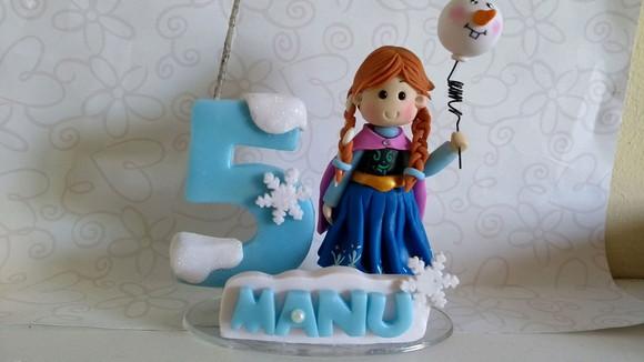 Topinho de Bolo Frozen