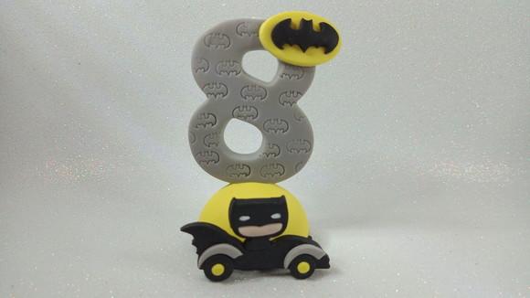 Vela Personalizada de Biscuit Batman