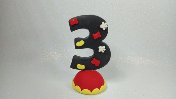 Vela Personalizada de Biscuit Mickey