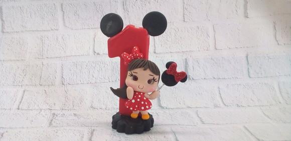 Vela Personalizada Minnie
