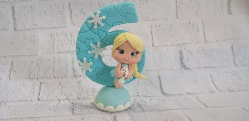 Vela personalizada frozen