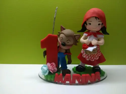 Topo de Bolo Chapeuzinho Vermelho