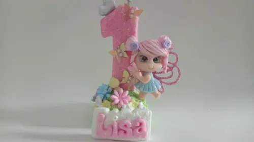 Vela Personalizada Fadas