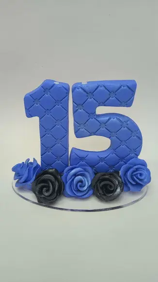 Vela de Aniversário 15 Anos