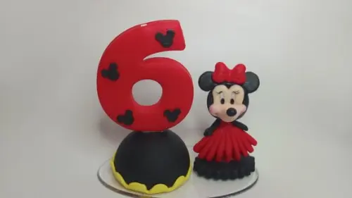 Vela de Aniversário Minnie