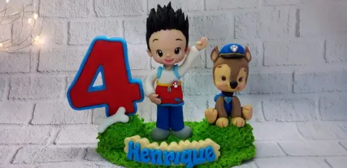 Topo de Bolo Patrulha Canina