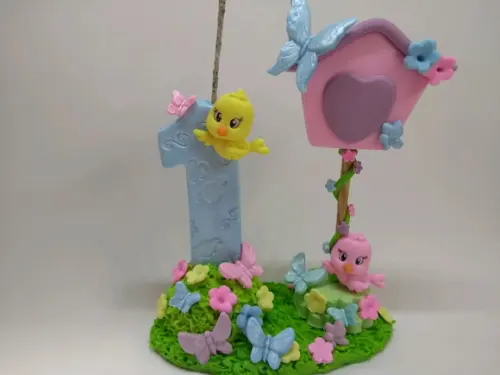 Velinha Personalizada Jardim Encantado