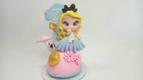 Velinha Personalizada de Biscuit Alice