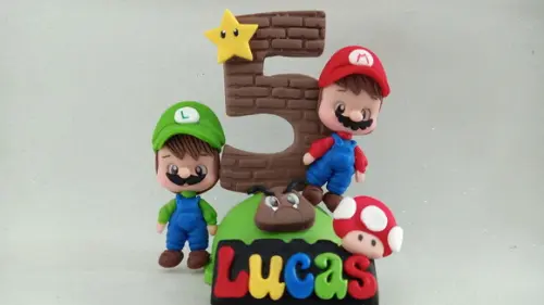Vela Personalizada Irmãos Mário