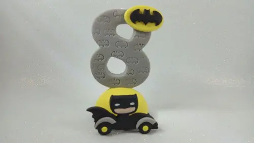 Vela Personalizada de Biscuit Batman
