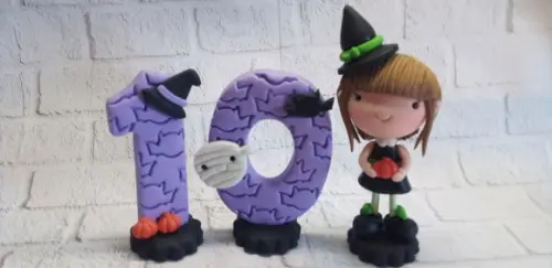 Topinho de Biscuit Halloween