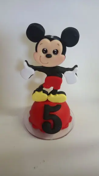 Vela Personalizada de Aniversário Mickey
