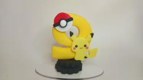 Vela Personalizada Pikachu