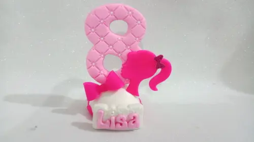 Vela Personalizada de Biscuit