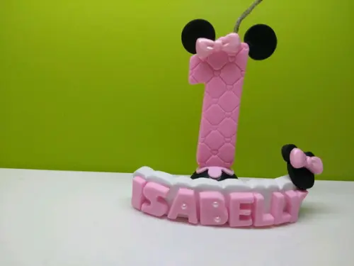 Velinha Minie Rosa