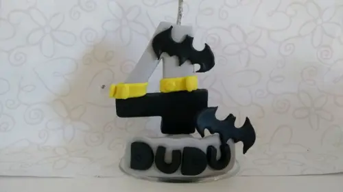 Vela Batman com Nome