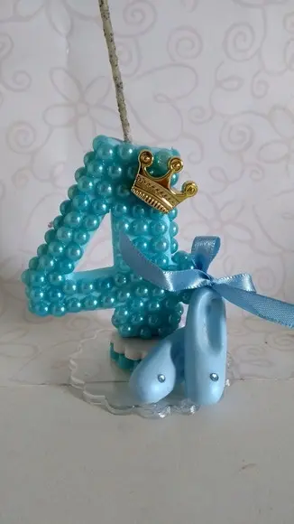 Vela de Biscuit Tema Meninas