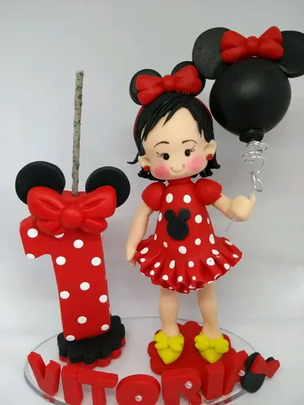 Topinho Minie Vermelha