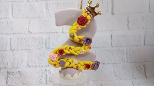 Velas princesa rapunzel