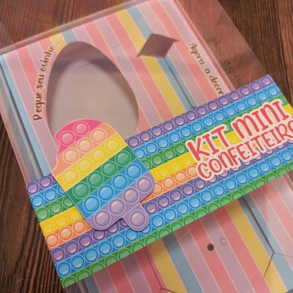 Caixa de Acetato Mini Confeiteiro