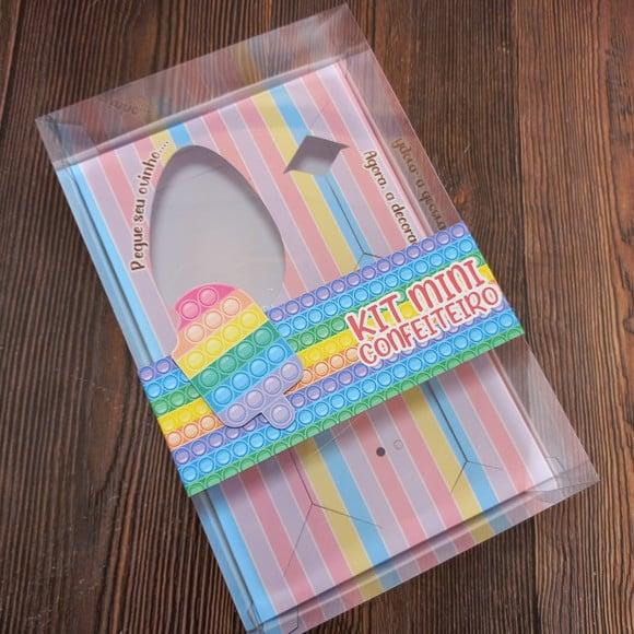 Caixa de Acetato Mini Confeiteiro