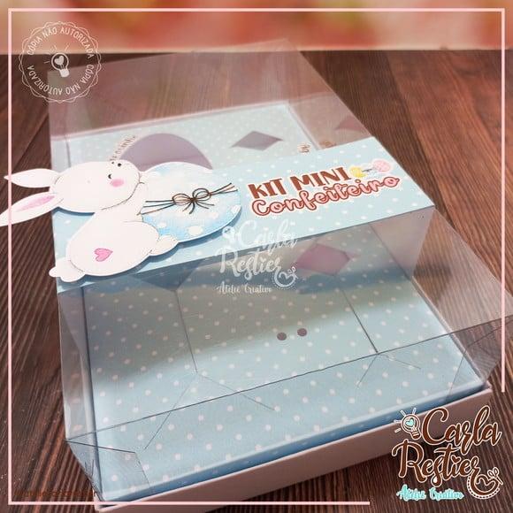 Caixa de Acetato Mini Confeiteiro