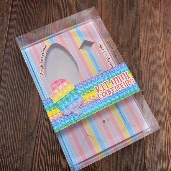 Caixa de Acetato Mini Confeiteiro
