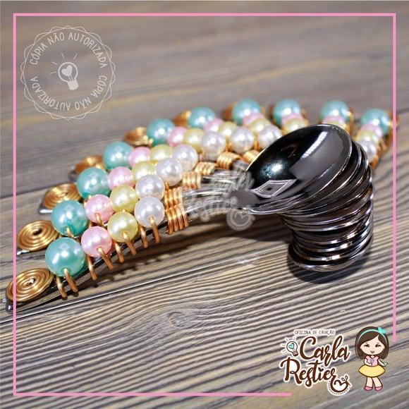 Colher Decorada Candy Colors