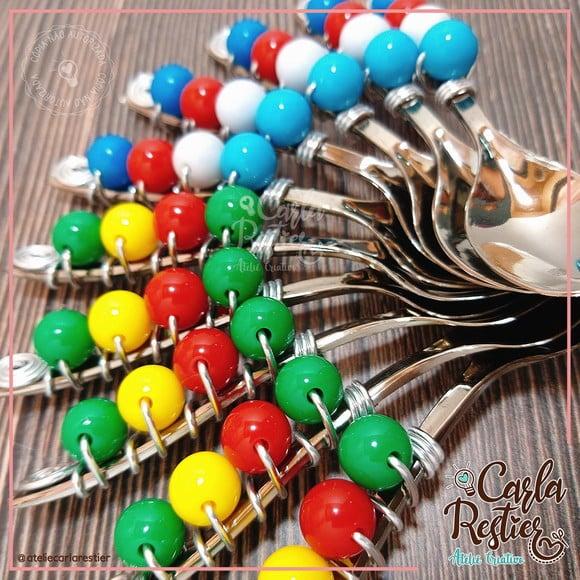 Colher Decorada Circo