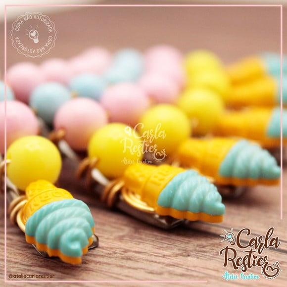 Colher Decorada Sorvetinho