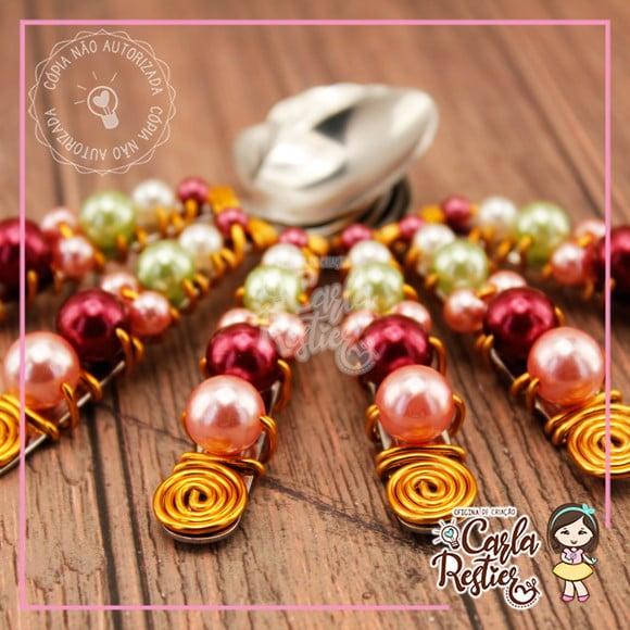 Colher em Inox Decorada Marsala