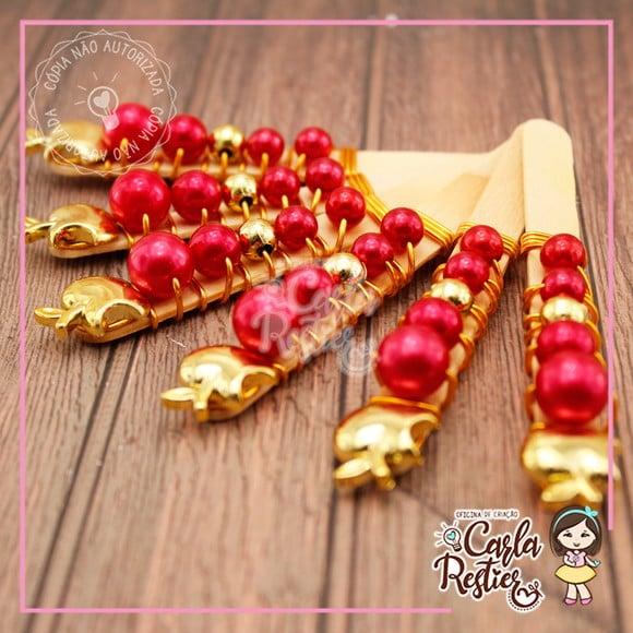 Palito Decorado Branca de Neve
