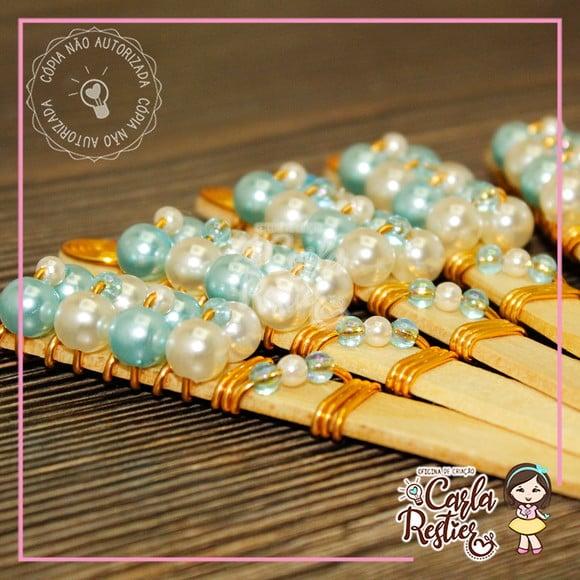 Palito para Doces Batizado Luxo