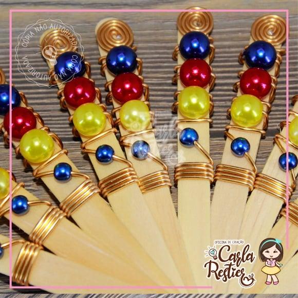 Palito para Maçã do Amor Branca de Neve