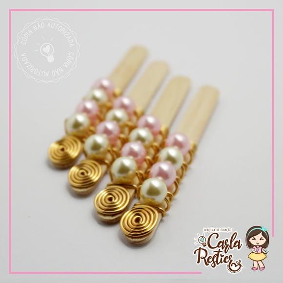 Palito para Maçã do Amor Decorado