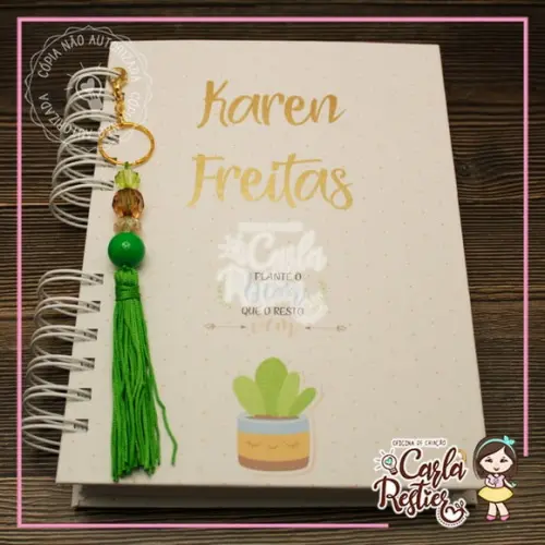 Agenda personalizada 2019 Cactus cute