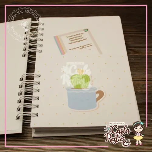 Agenda personalizada 2019 Cactus cute