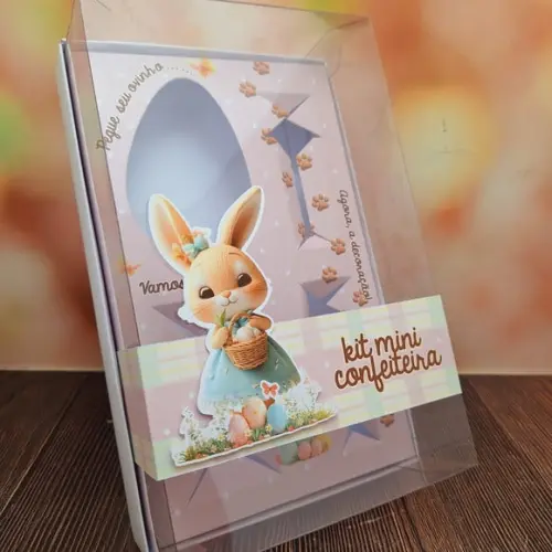Caixa de Acetato Mini Confeiteiro
