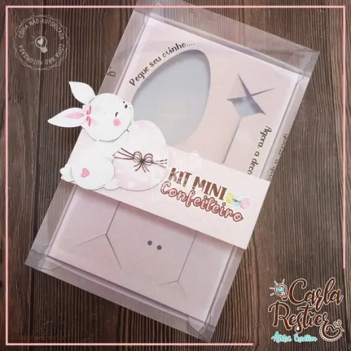 Caixa de Acetato Mini Confeiteiro