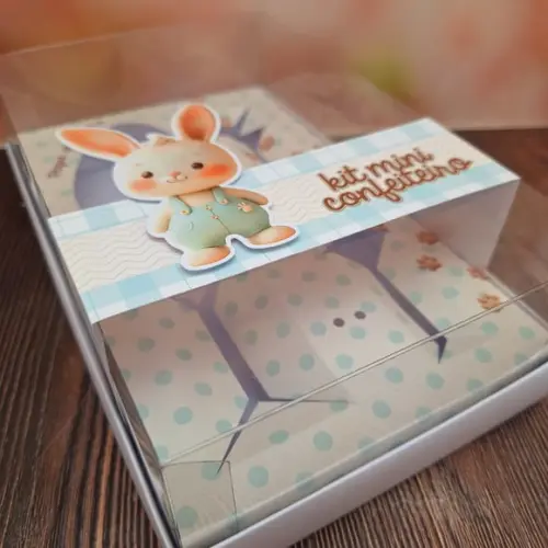 Caixa de Acetato Mini Confeiteiro