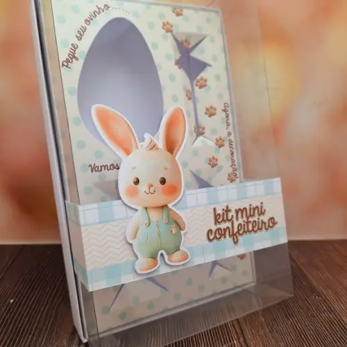 Caixa de Acetato Mini Confeiteiro