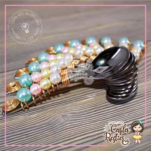 Colher Decorada Candy Colors