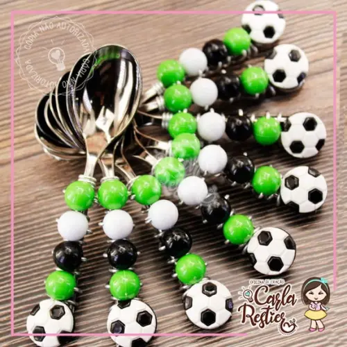 Colher Decorada Futebol