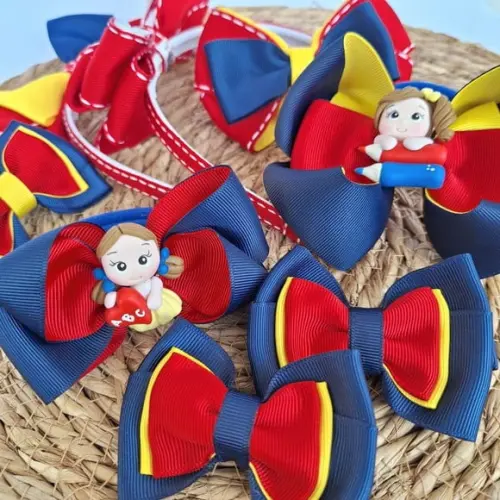 Kit Escolar Laços e Tiaras