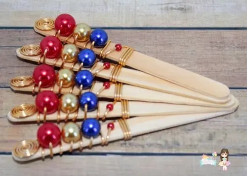 Palito Decorado Maçã Branca de Neve