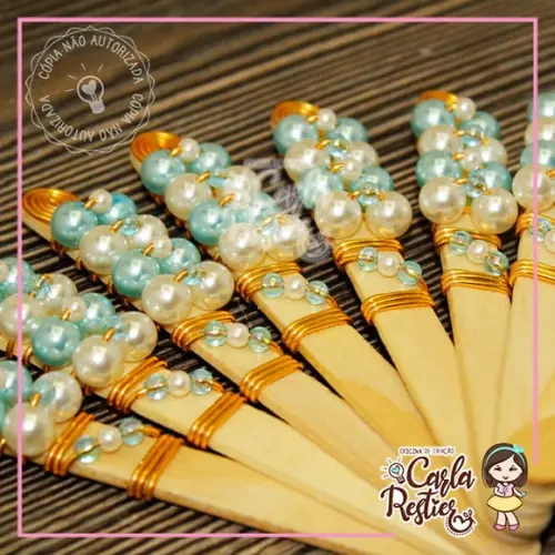 Palito para Doces Batizado Luxo