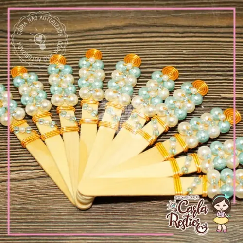 Palito para Doces Batizado Luxo