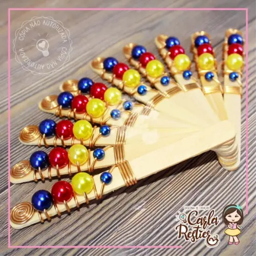 Palito para Maçã do Amor Branca de Neve