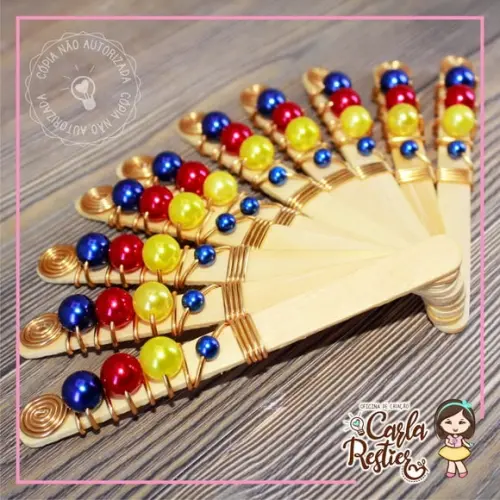 Palito para Maçã do Amor Branca de Neve